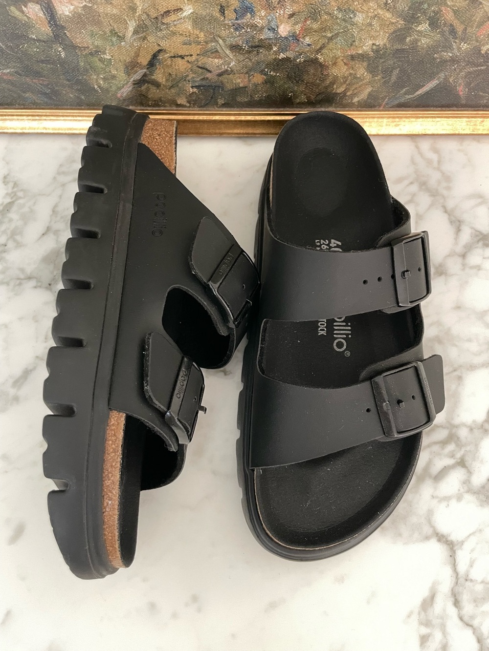 Birkenstock Papillio Arizona Chunky Sandals Size 9 (40) - Picture 3 of 10